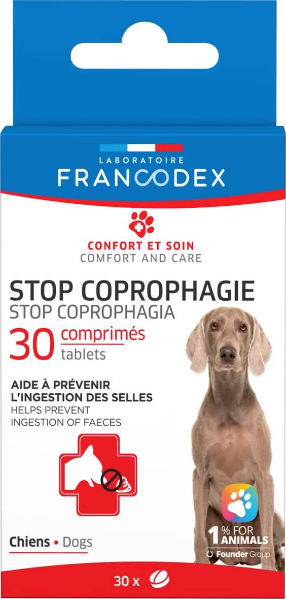 Comprimé stop coprophagie pour chien Francodex