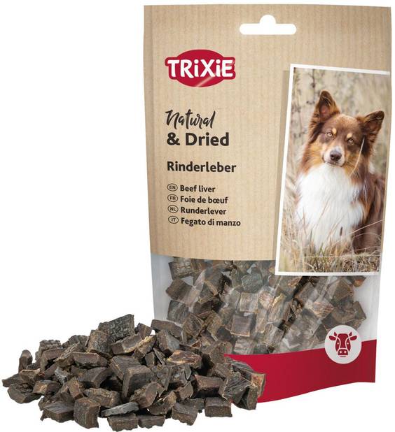 Foie de Bœuf Séché : Friandises Naturelles pour Chiens