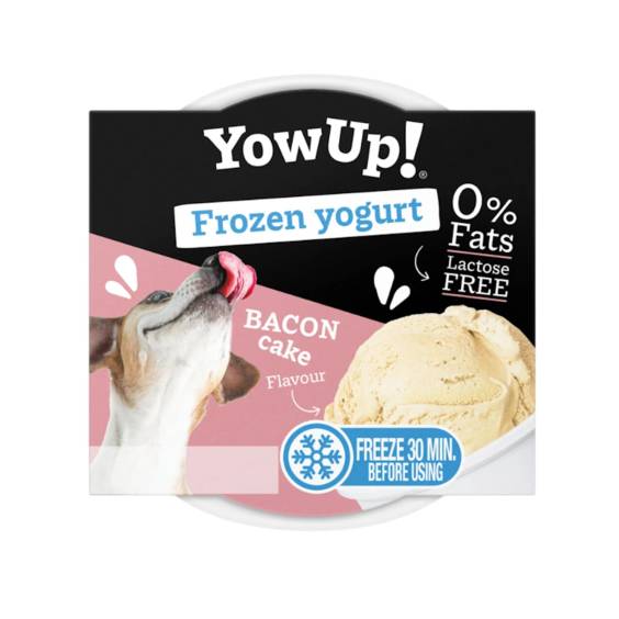 YowUp! Yaourt glacé goût Bacon Cake pour chien