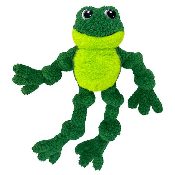 KONG Peluche knots grenouille L/XL pour Chien
