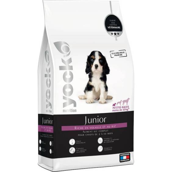 YOCK Croquettes Chiot Petites Races Junior Nutrition