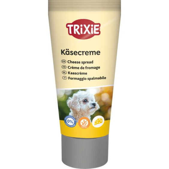 Crème de fromage pour chien