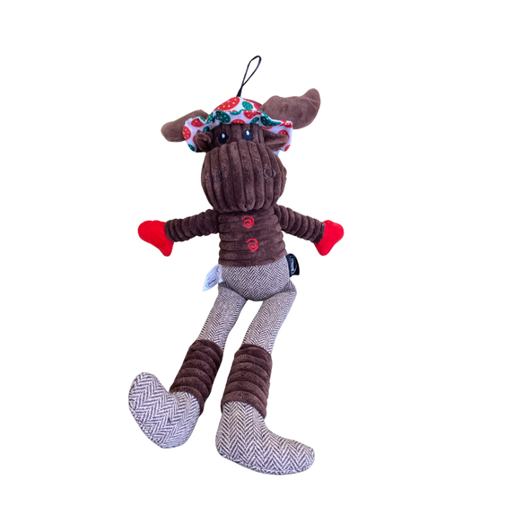 Peluche Renne de Noël 50 cm Bubimex pour chiot