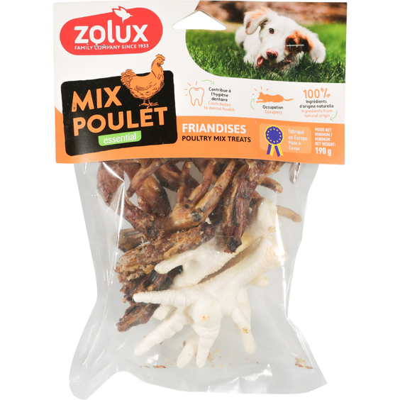 Friandises naturelles chien mix poulet