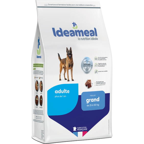 Ideameal Croquettes physio pour grand chien