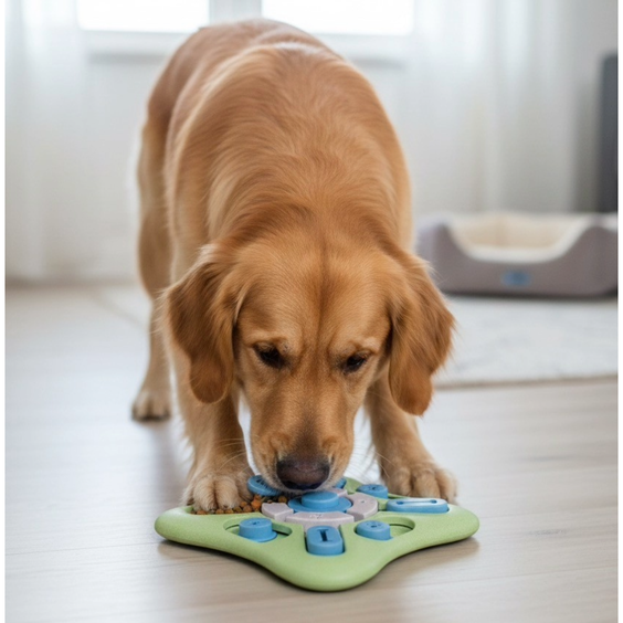 Jouet éducatif distributeur de friandises Mon Ami Luki pour Chien et Chat