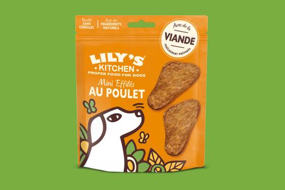 Lily’s Kitchen Mini Effilés au Poulet (Jerky) Chien