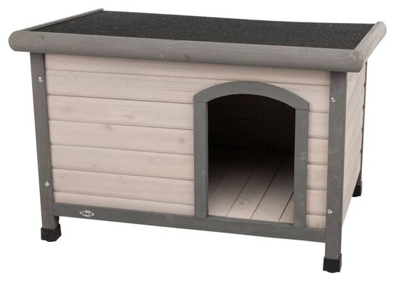 Trixie Niche pour chien Classic en bois avec toit ouvrant