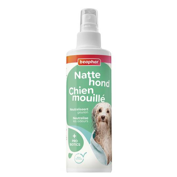 Beaphar spray sans rinçage chien mouillé pour chien