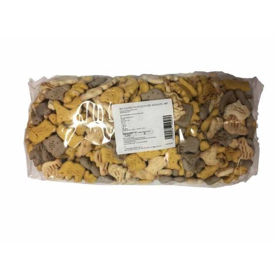 Bubimex biscuits figurine animaux croquants pour chien
