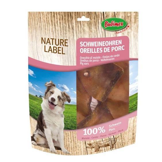 Bubimex Oreilles de porc naturelles a macher pour chien