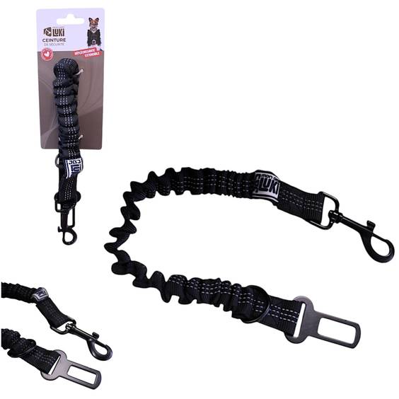 Ceinture de sécurité réfléchissante pour chien Mon Ami Luki