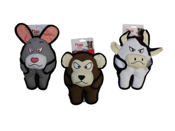 Jouet peluche pour chien formes assorties Mon Ami Luki