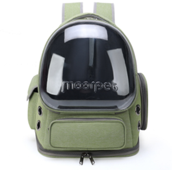 Sac à dos de transport bulle premium 600D pour chien et chat Mon Ami Luki