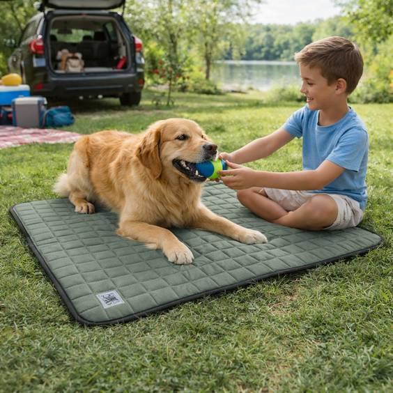 Tapis rafraîchissant rectangulaire Freshbed pour chien Mon Ami Luki