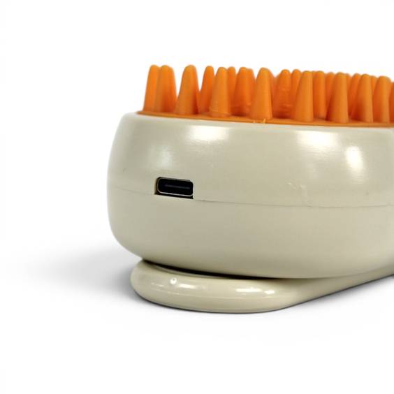 Brosse de toilettage en silicone à vapeur Mon Ami Luki pour chien