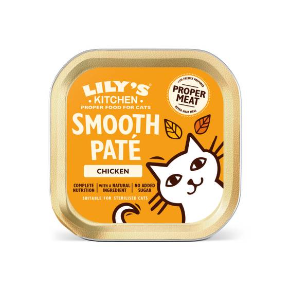 Lily’s Kitchen Terrine sans céréales pour chat adulte stérilisé