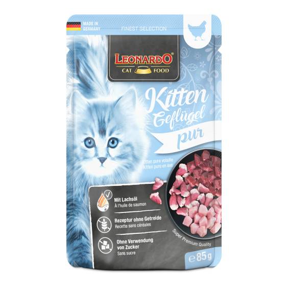 Leonardo Finest Selection Kitten pure volaille pour chaton