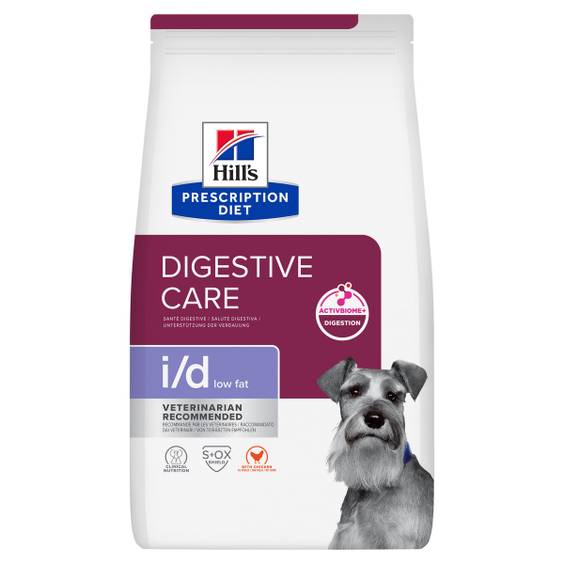 Hill's Prescription Diet i/d Low Fat croquettes au poulet pour chien