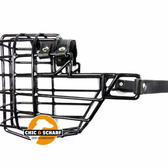 Muselière chien CHOPO grillagée pour berger allemand mâle