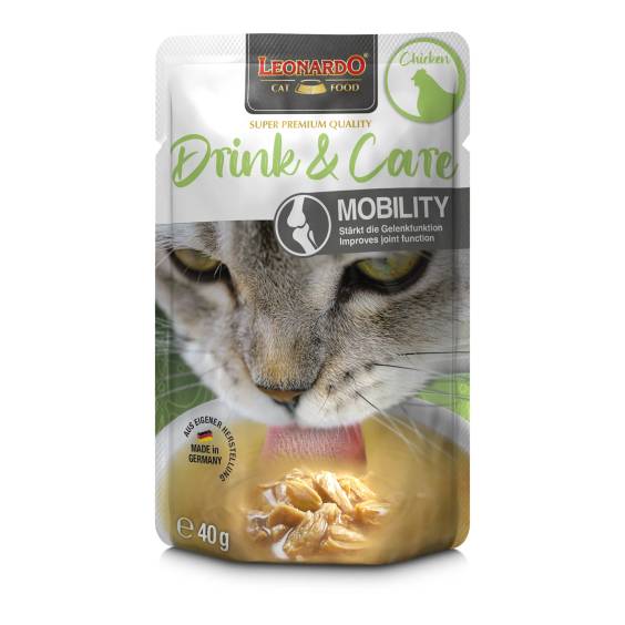 Leonardo Drink & Care Mobility chat - sachet 40 g