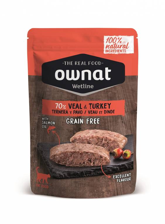 OWNAT Wetline Classique pour chats - sachet 85 g