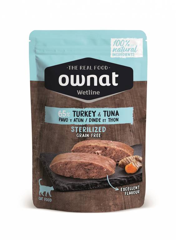 OWNAT Wetline Stérilisé pour chats - sachet 85 g