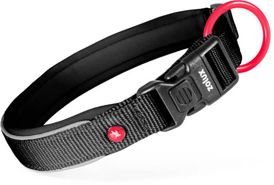 Collier chien nylon Premium Zolux Noir