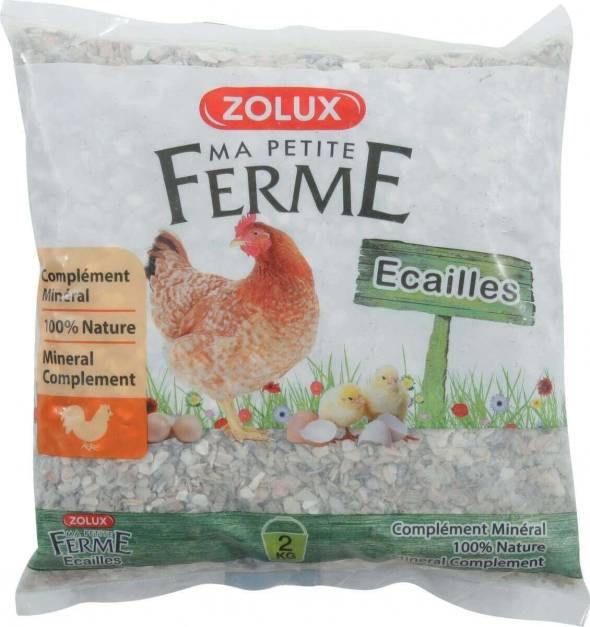Écailles d'huître pour poule Zolux