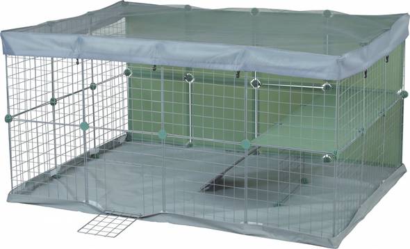 Parc pour lapin modulable