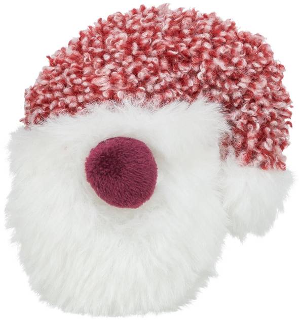 Jouet Père Noël en peluche avec herbe à chat pour chat Trixie