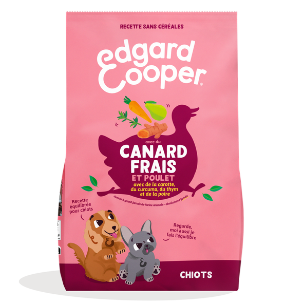 Edgard & Cooper Chien chiot canard poulet Small - sac 3 kg