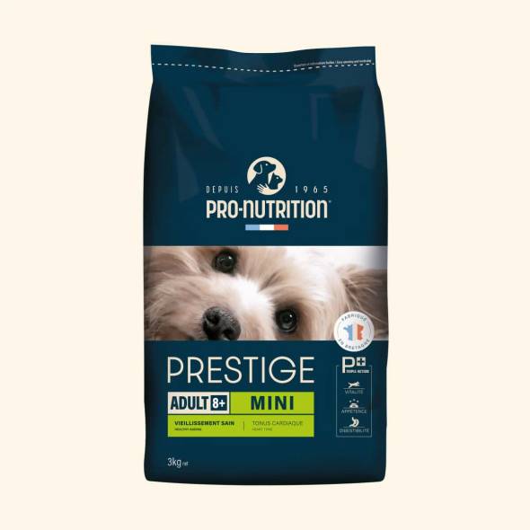 Croquettes chien Pro-Nutrition Prestige Adult 8+ Mini 3 kg