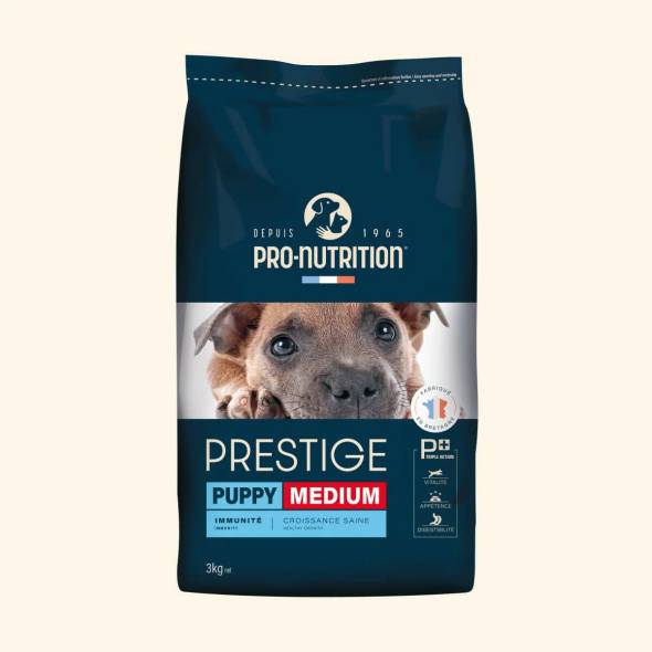 Croquettes chien Pro-Nutrition Prestige Puppy Medium