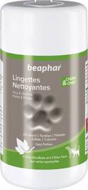 Lingettes nettoyantes pelage, yeux et oreilles Beaphar pour chien et chat