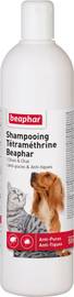 Shampoing antipuces pour chien, chat, chiot, chaton Tétraméthrine Beaphar