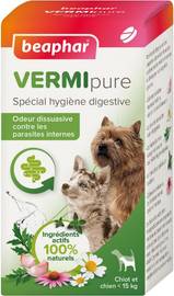 Vermipure pour chiot et petit chien comprimés purge aux plantes Beaphar