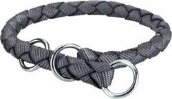 Collier semi-étrangleur Cavo gris pour chien