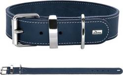 Collier pour chien Aalborg Spécial bleu Hunter