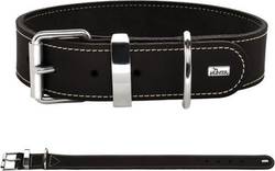 Collier en cuir Aalborg Spécial noir Hunter pour chien
