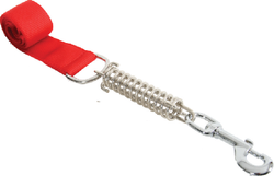 Laisse ressort gros chien rouge 50 cm