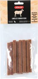Lamelles agneau 100 g pour chien