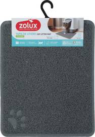 Tapis antidérapant de toilette pour chat gris