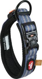 Collier pour chien bivouak bleu souple, léger et confortable