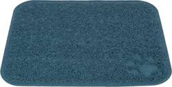 Tapis antidérapant pour toilette du chat bleu taille S