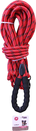 Longe réfléchissante rouge en nylon pour chien Mon Ami Luki