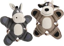 Jouet peluche avec corde ludique pour chien Mon Ami Luki