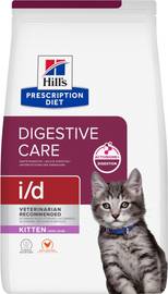 Hill's Prescription Diet i/d Digestive Care croquettes au poulet pour chaton et chat adulte