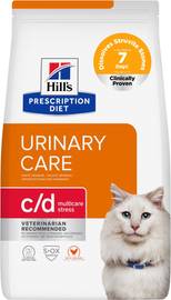 Hill's Prescription Diet c/d Multicare Stress Urinary Care croquettes au thon pour chat