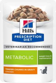 Hill's Prescription Diet Metabolic pâtée chat 12 x 85 g